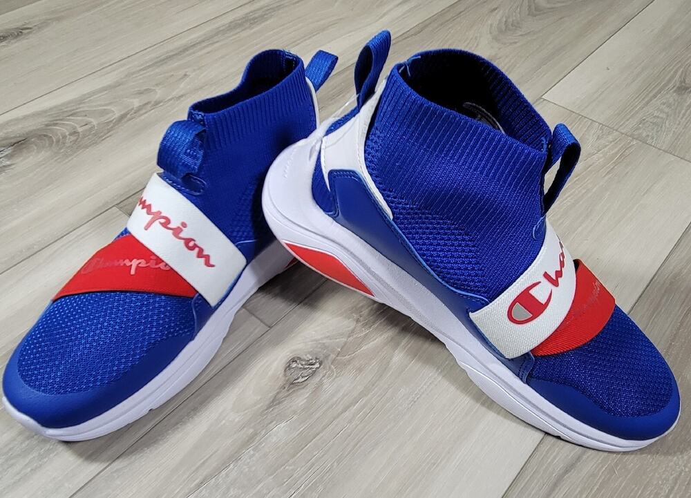 Champion Sneaker Women's 9W White/Blue Lady Legend V Over